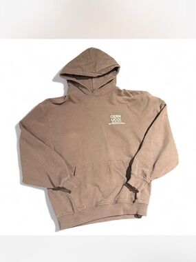 Vintage Cernucci Brown Hooded Sweatshirt